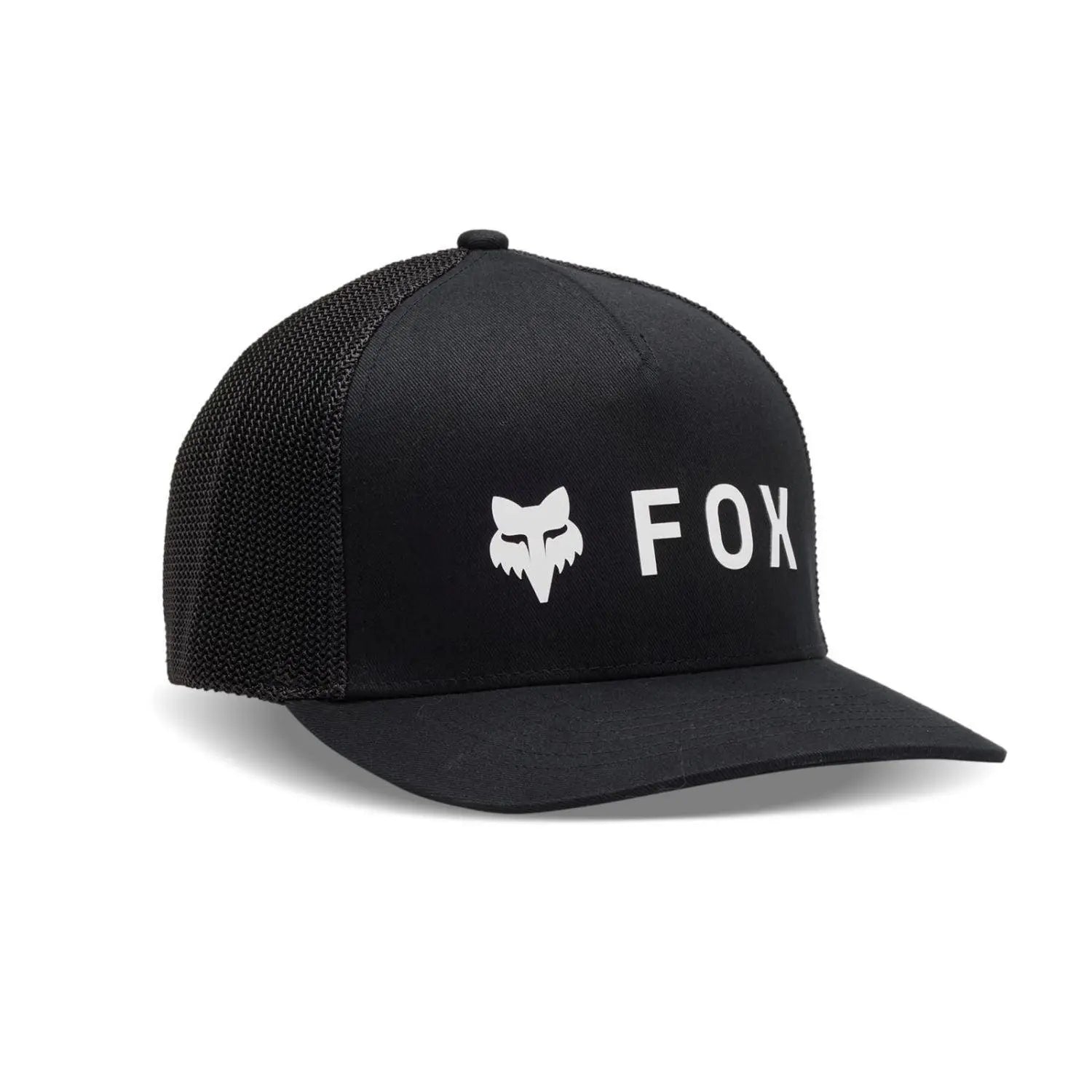 Fox Apparel Black / S/M Fox Absolute Flexfit Hat 31618-001 S/M 191972813375 Jorgensen Powersports