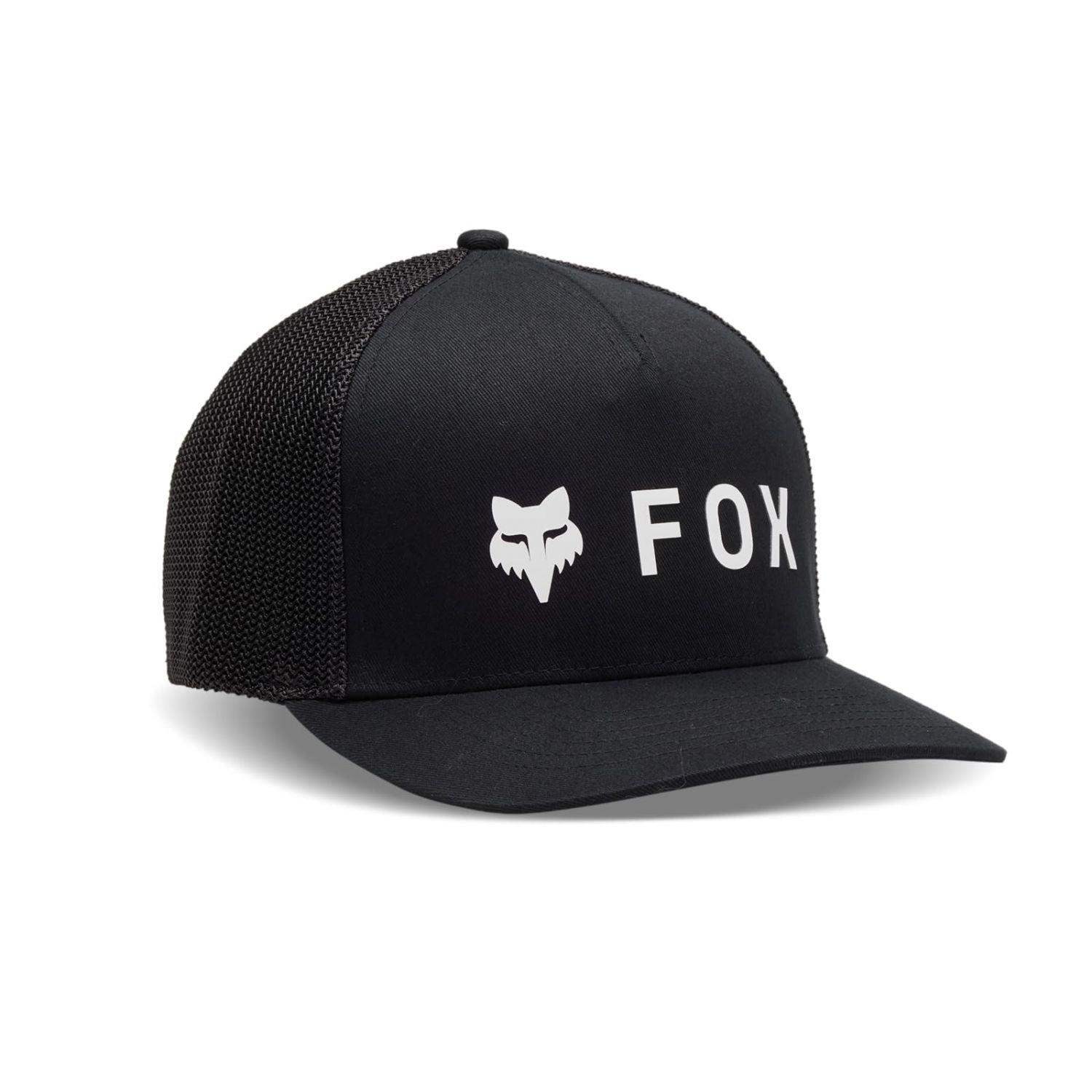Fox Apparel Black / S/M Fox Absolute Flexfit Hat 31618-001 S/M 191972813375 Jorgensen Powersports