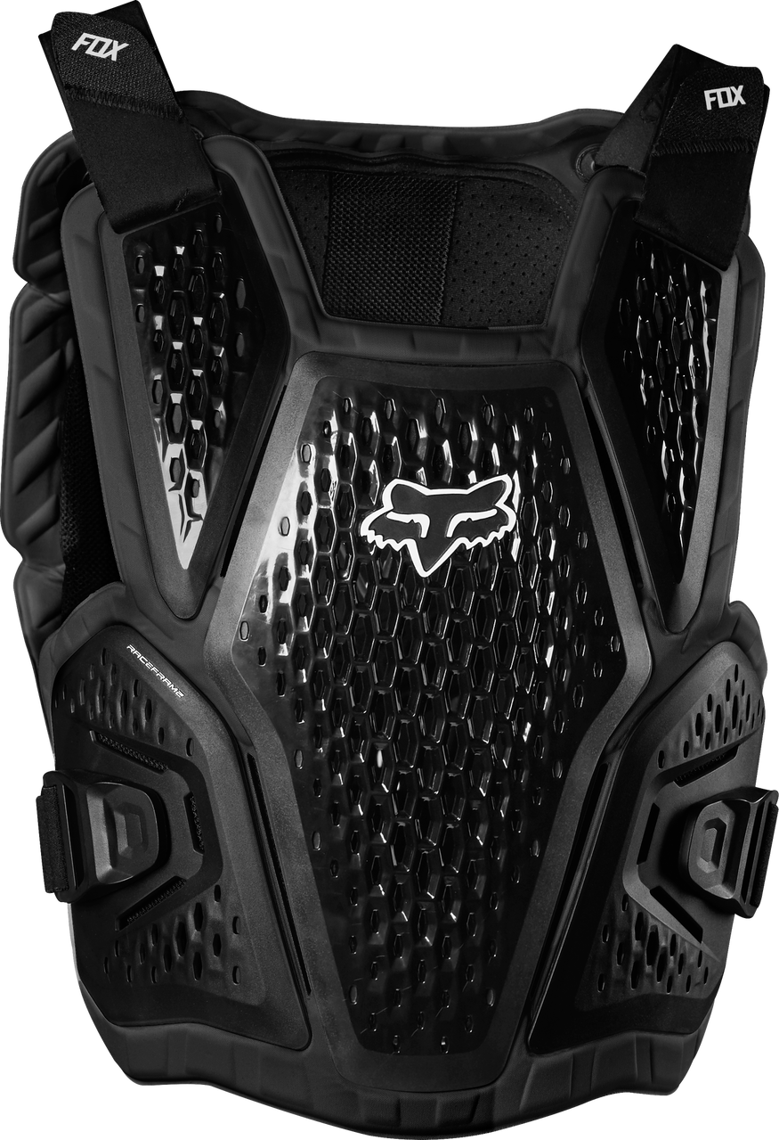 Fox Apparel Black / S/M Fox Raceframe Roost Deflector 24265-001-S/M 191972281792 Jorgensen Powersports