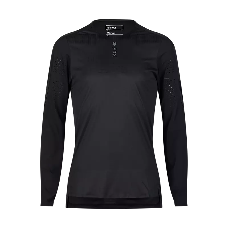Fox Apparel Black / Small Fox Flexair Pro Long Sleeve Jersey 32324-001-S 191972874178 Jorgensen Powersports