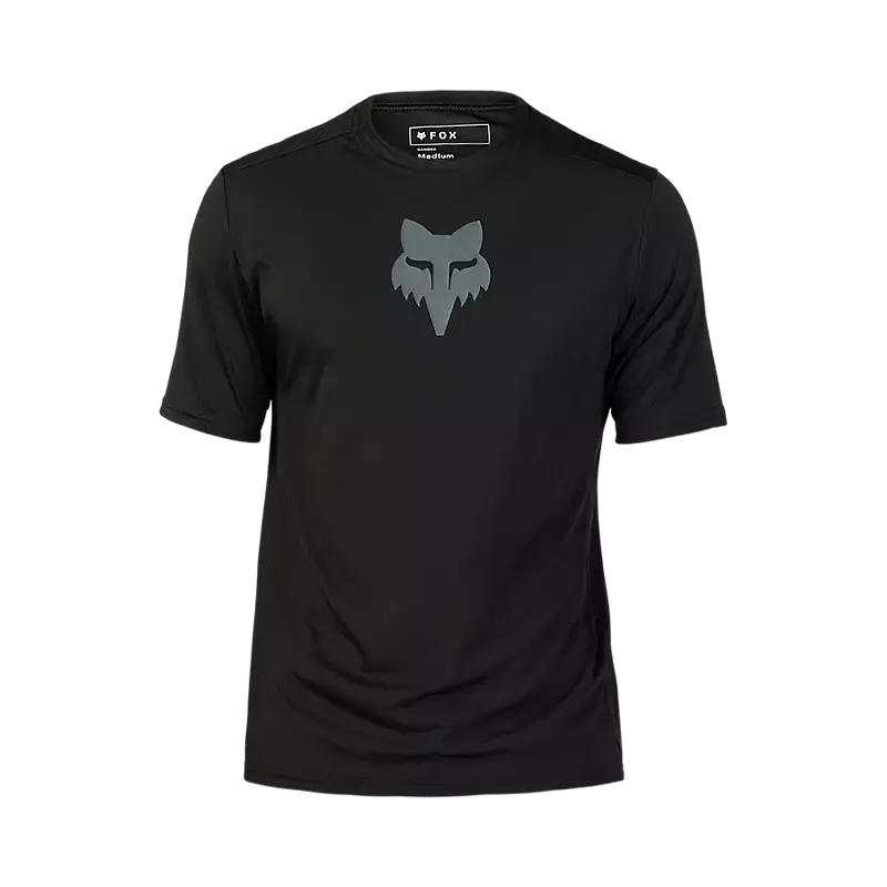 Fox Apparel Black / Small Fox Ranger Lab Head Jersey 31033-001-S 191972734229 Jorgensen Powersports