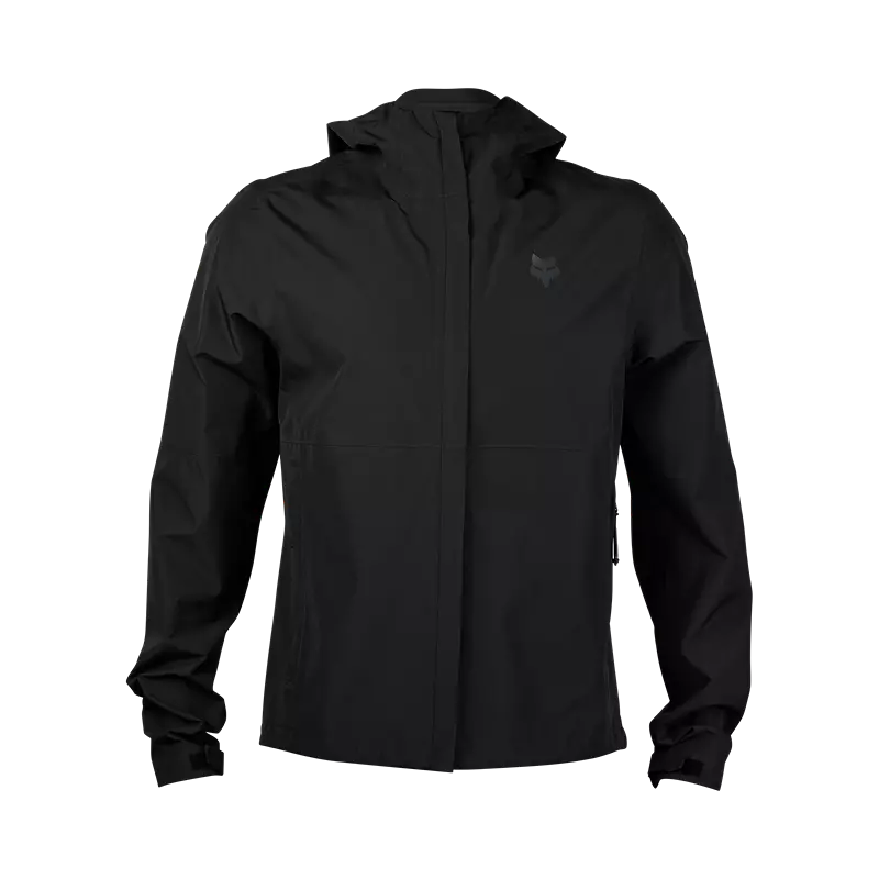 Fox Apparel Black / Small Fox Ranger Off-Road Packable Rain Jacket 33736-001-S 191972932465 Jorgensen Powersports