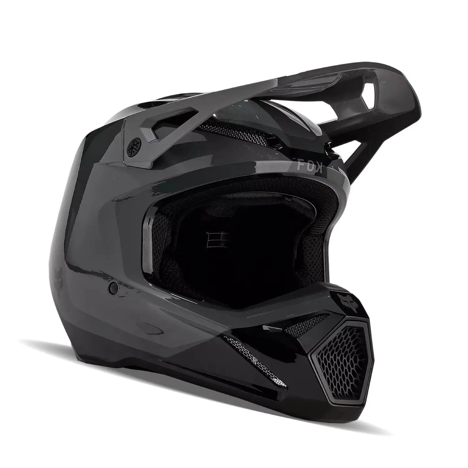 Fox V1 Solid Helmet - Jorgensen Powersports