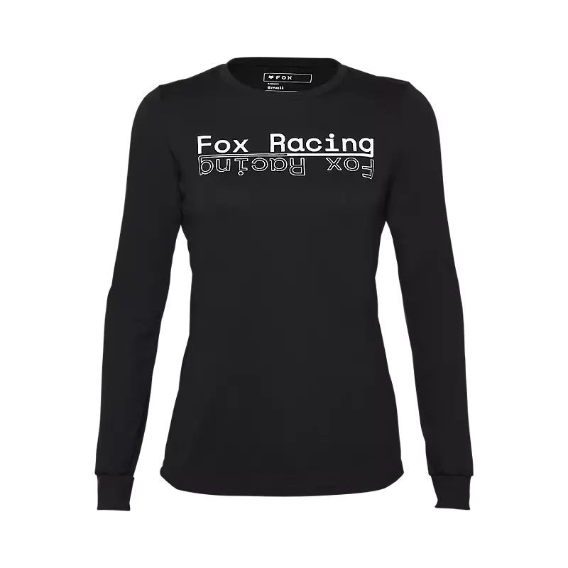 Fox Apparel Black / Small Fox Women's Ranger Drirelease® 3/4 Sleeve Jersey 32947-001-S 191972927133 Jorgensen Powersports