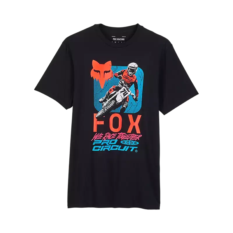 Fox Apparel Black / Small Fox X Pro Circuit Premium Tee 32001-001-S 191972881084 Jorgensen Powersports