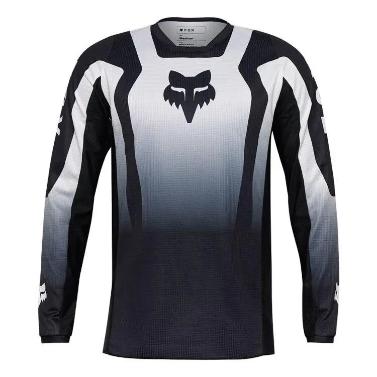Fox Apparel Black/White / Medium Fox 180 Lean Jersey 33008-018 M 191972936203 Jorgensen Powersports