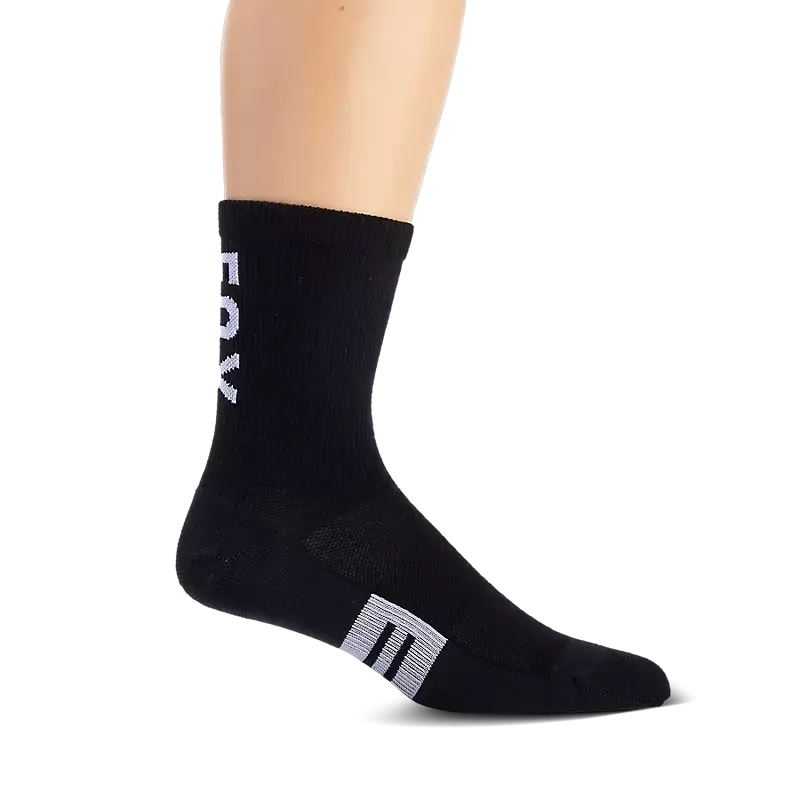 Fox Apparel Black / XS/S Fox 6" Flexair Merino Socks 31524-001-XS/S 191972805301 Jorgensen Powersports