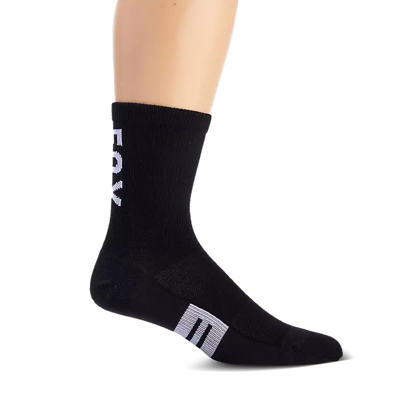Fox Apparel Black / XS/S Fox 6" Flexair Merino Socks 31524-001-XS/S 191972805301 Jorgensen Powersports