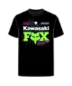 Fox Apparel Black / Youth Large Fox X Kawasaki Youth Tee 2025 33569-001 YL Jorgensen Powersports
