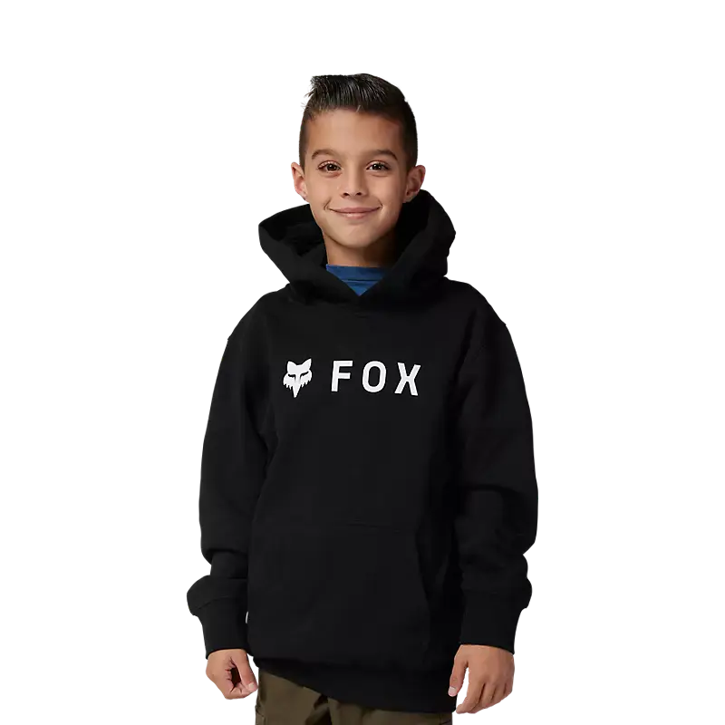 Fox Apparel Black / Youth Small Fox Absolute Pullover Hoodie Youth 31800-001-YS 191972808302 Jorgensen Powersports