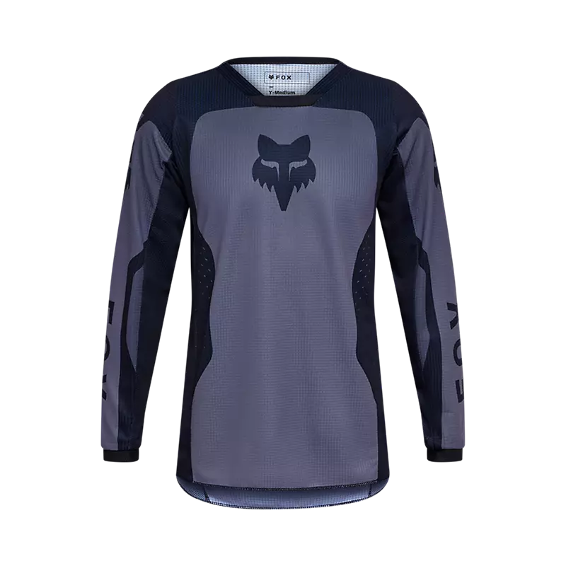 FOX Apparel Black / Youth Small FOX Youth 180 Shield Jersey 36328-001-YS 198571027646 Jorgensen Powersports
