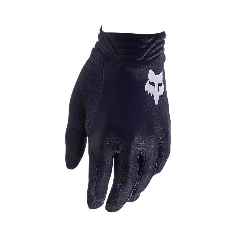 Fox Apparel Black / Youth X-Small Fox Airline Gloves Youth 31442-001-YXS 191972809705 Jorgensen Powersports