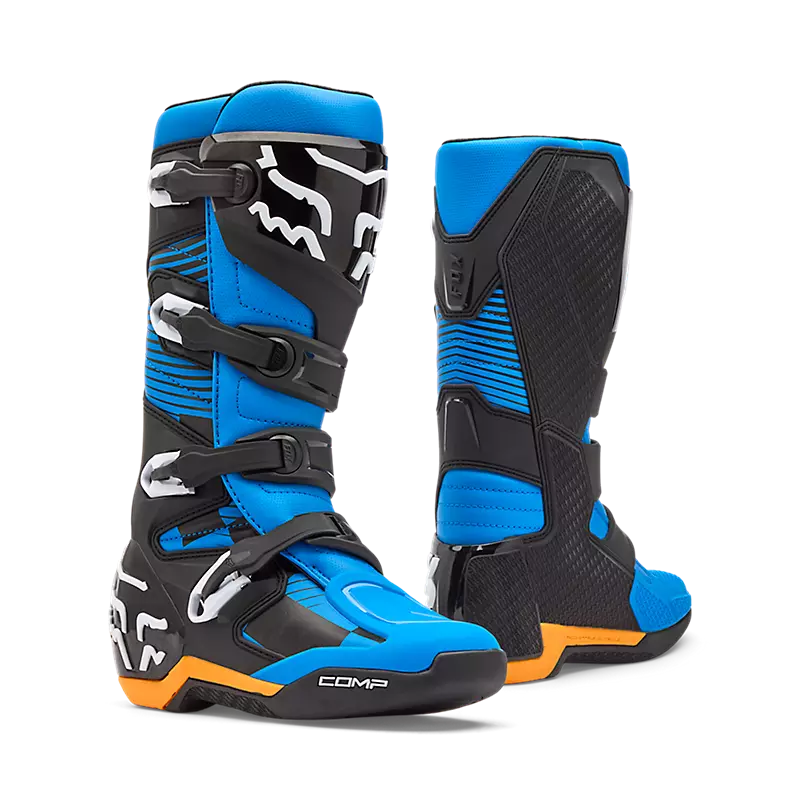 FOX Apparel Blue / 9 FOX Comp Boots 36362-002-9 198571030424 Jorgensen Powersports