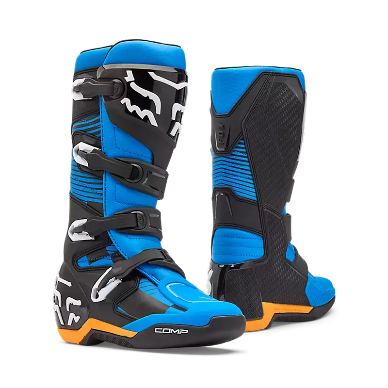 FOX Apparel Blue / 9 FOX Comp Boots 36362-002-9 198571030424 Jorgensen Powersports