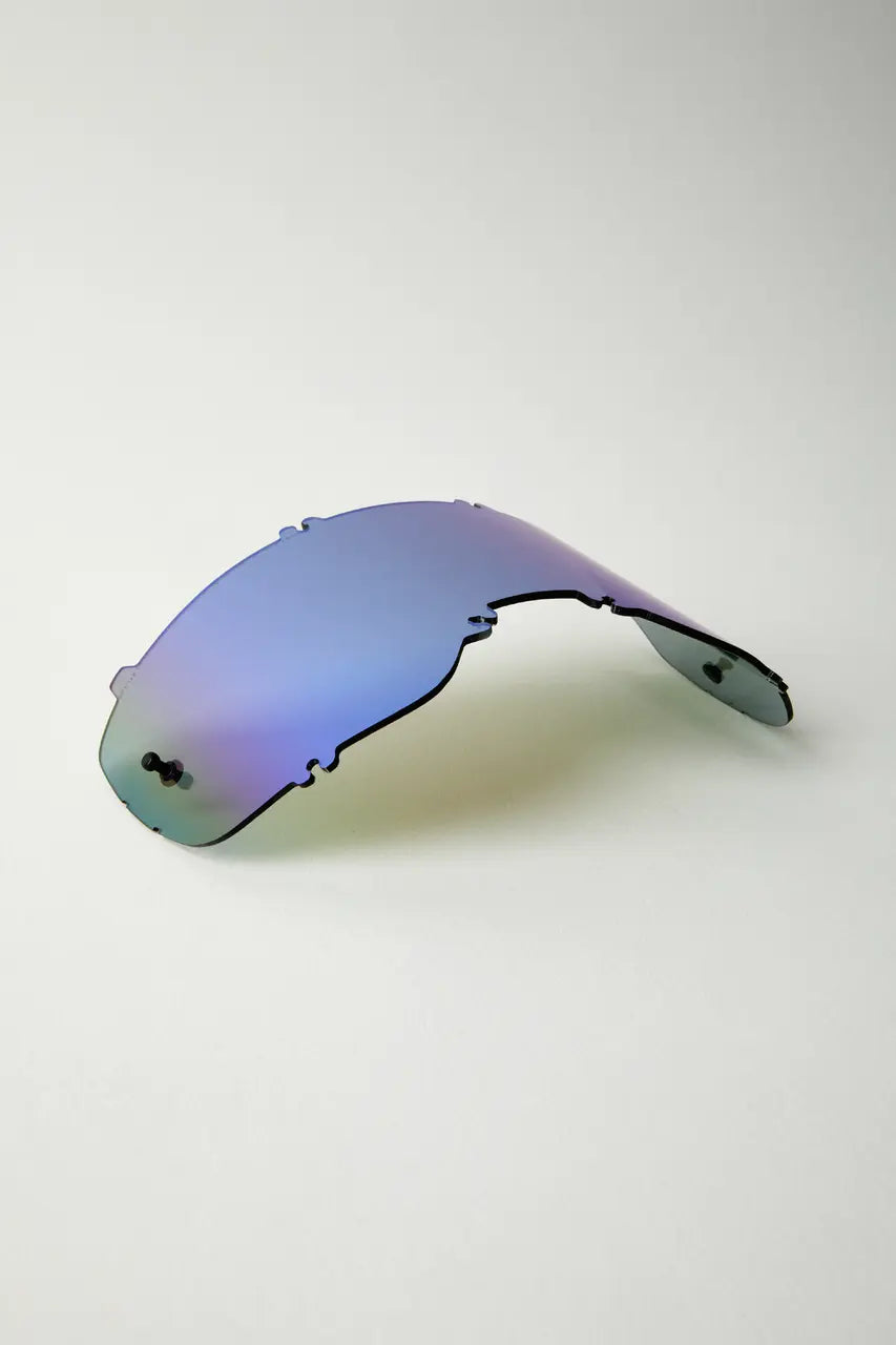 Fox Apparel Blue Fox Airspace & Main VLS Injected Lens 25360-002-OS 191972290848 Jorgensen Powersports