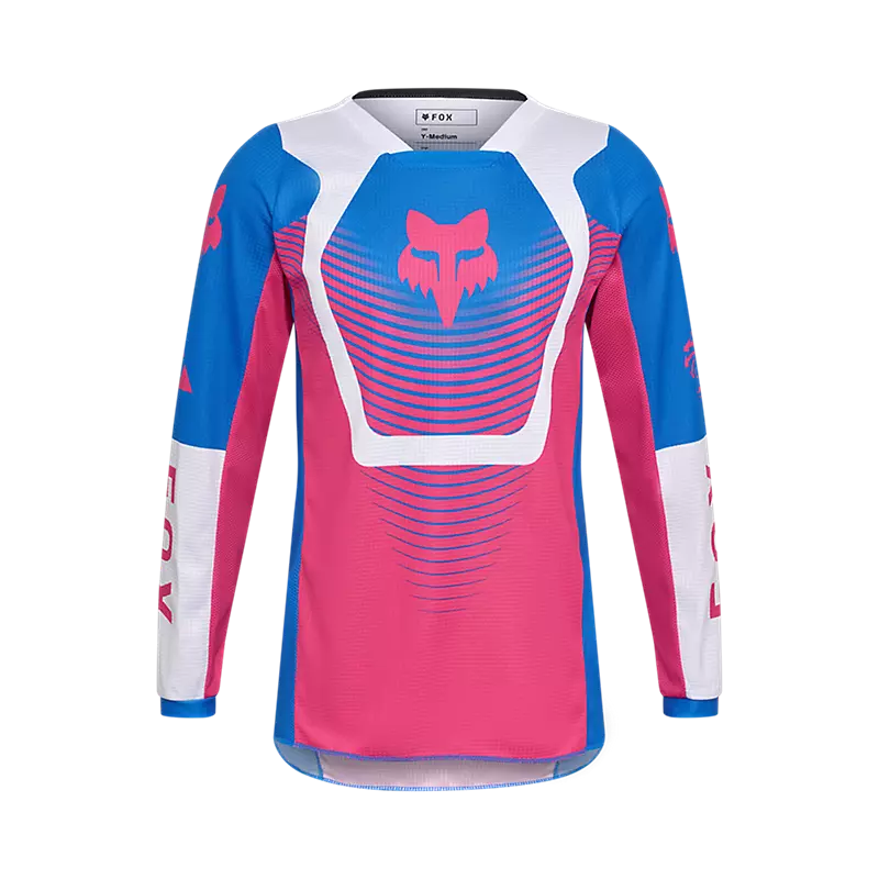FOX Apparel Blue/pink / Youth Small FOX Youth 180 Collect Jersey 36329-A01-YS 198571031117 Jorgensen Powersports