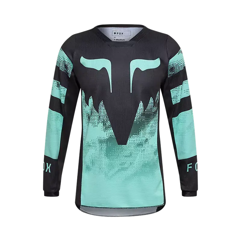 FOX Apparel Blue / Youth Small FOX Youth 180 Kairos Jersey 36312-295-YS 198571048498 Jorgensen Powersports