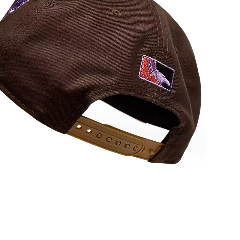 FOX Apparel Brown FOX Pro Circuit 9FIFTY Snapback Hat 33392-222-OS 191972974595 Jorgensen Powersports
