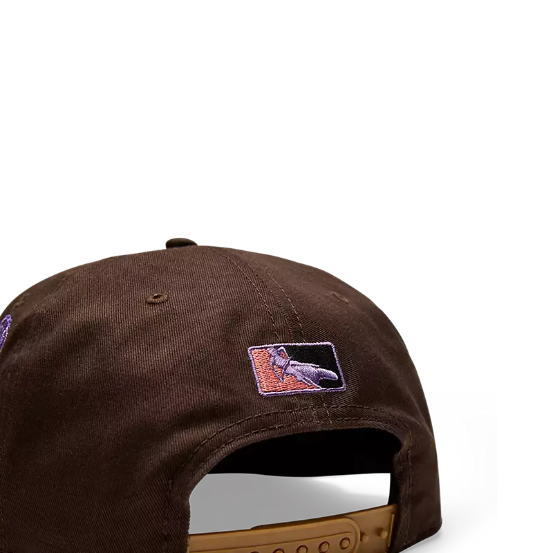 FOX Apparel Brown FOX Pro Circuit 9FIFTY Snapback Hat 33392-222-OS 191972974595 Jorgensen Powersports