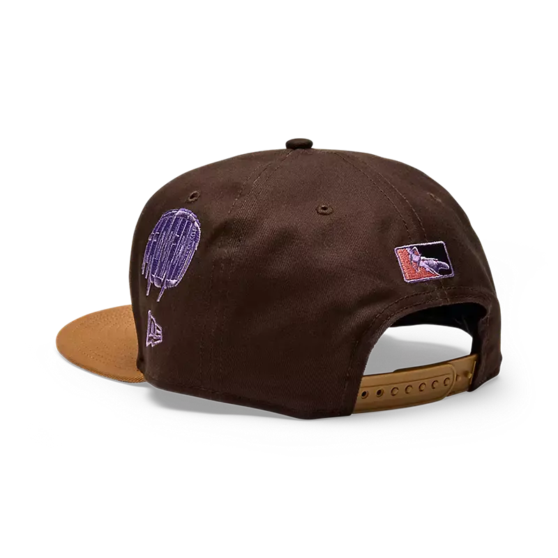 FOX Apparel Brown FOX Pro Circuit 9FIFTY Snapback Hat 33392-222-OS 191972974595 Jorgensen Powersports