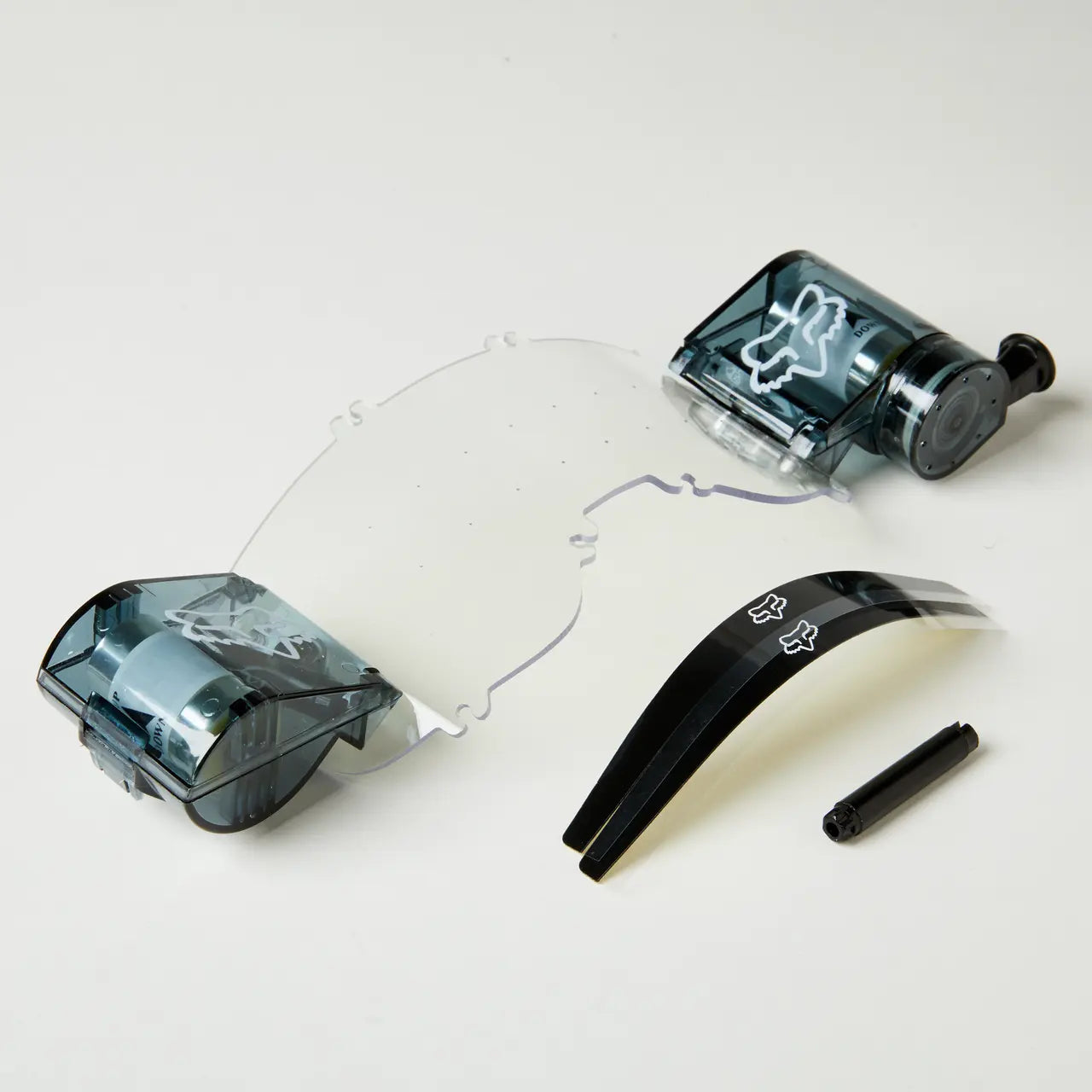 Fox Apparel Clear Fox MX20 Airspace/Mainframe 45MM Total Vision System - Lexan 25376-012-OS 191972322969 Jorgensen Powersports