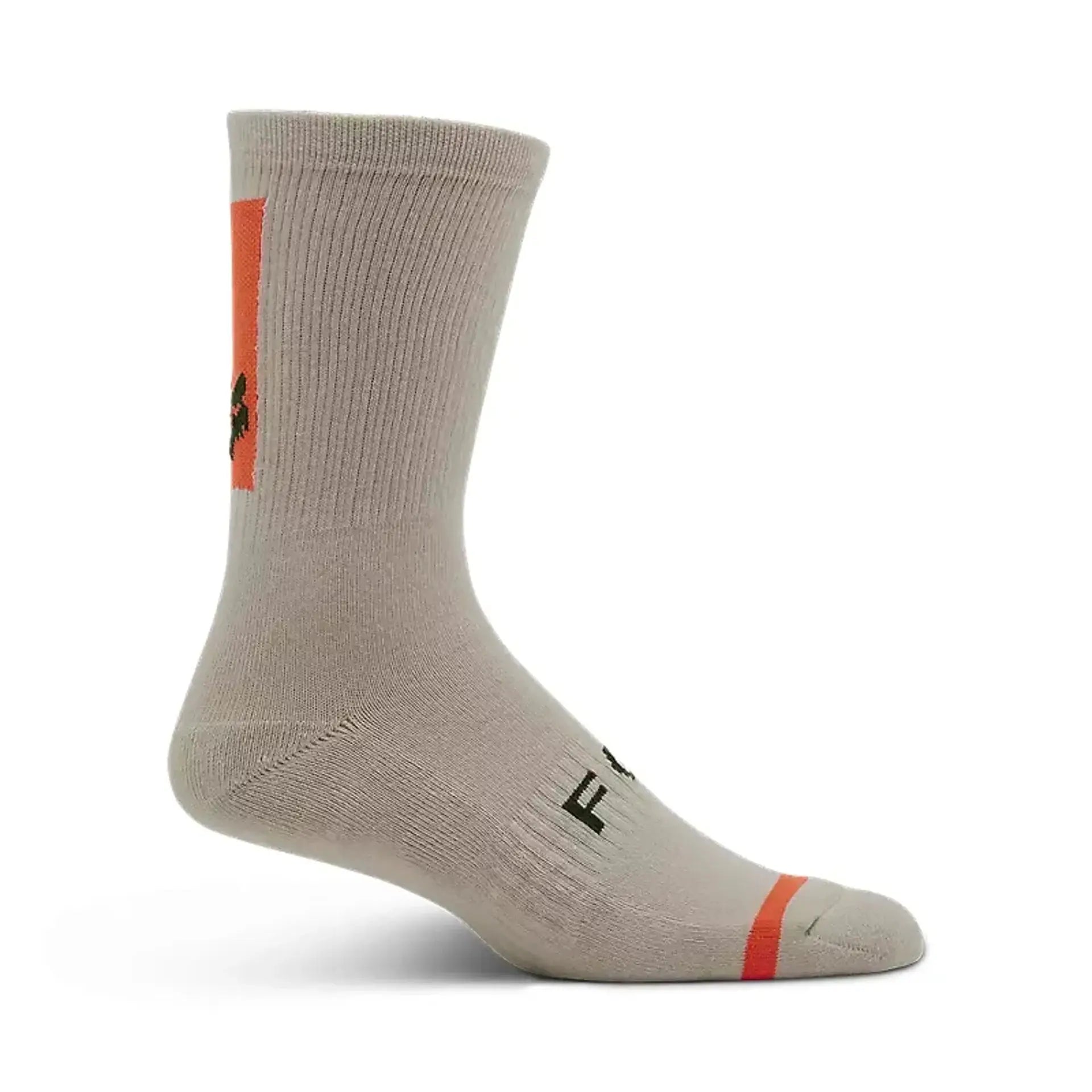 Fox Apparel Cream / XS/S Fox 8" Defend Socks 31499-242-XS/S 191972939624 Jorgensen Powersports