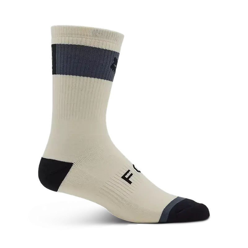Fox Apparel Cream / XS/S Fox 8" Defend Winter Socks 31526-242-XS/S 191972939686 Jorgensen Powersports
