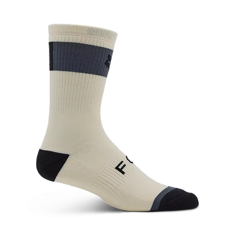 Fox Apparel Cream / XS/S Fox 8" Defend Winter Socks 31526-242-XS/S 191972939686 Jorgensen Powersports