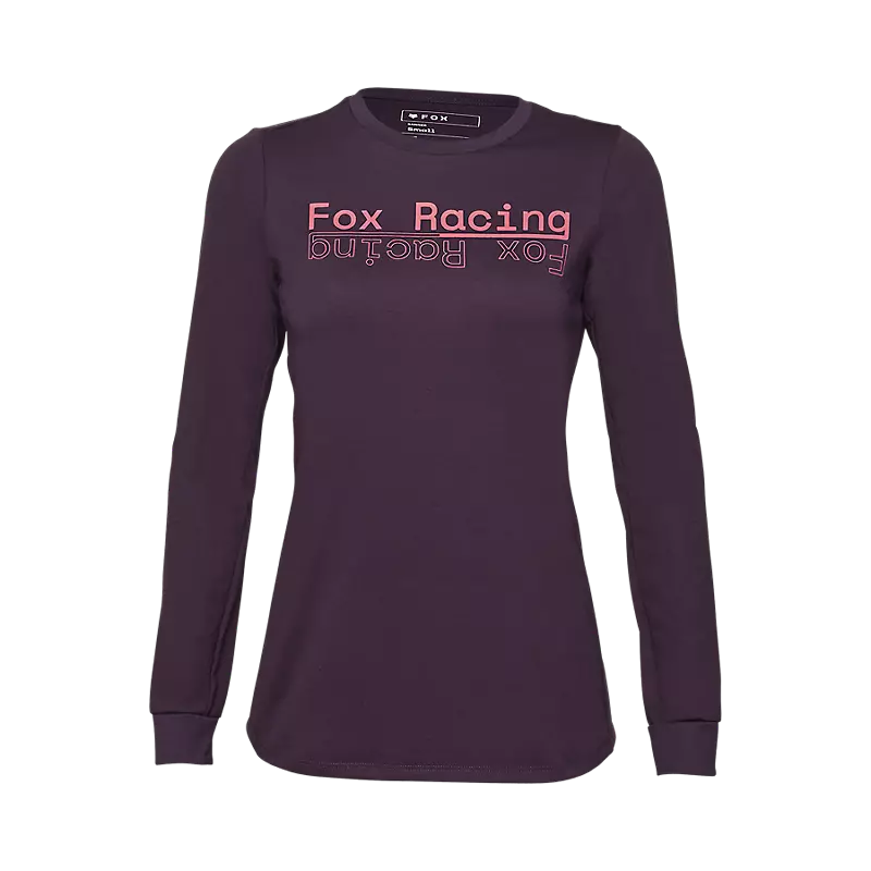 Fox Apparel Dark Purple / Small Fox Women's Ranger Drirelease® 3/4 Sleeve Jersey 32947-367-S 191972941559 Jorgensen Powersports