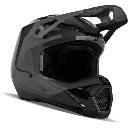 Fox Apparel Dark Shadow / Youth Small Fox V1 Nitro Helmet Youth 31400-330-YS Jorgensen Powersports