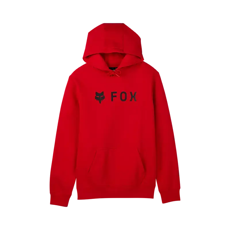Fox Apparel Flame Red / Small Fox Absolute Pullover Hoodie 31594-122-S 191972834448 Jorgensen Powersports