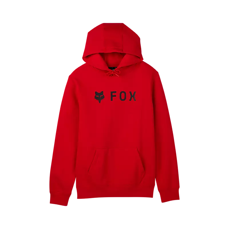 Fox Apparel Flame Red / Small Fox Absolute Pullover Hoodie 31594-122-S 191972834448 Jorgensen Powersports