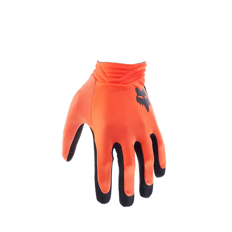 Fox Apparel Flo Orange / Small Fox Airline Gloves 31316-824-S 191972835438 Jorgensen Powersports