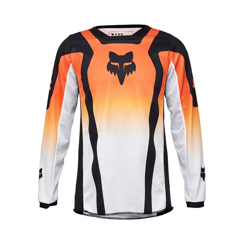 Fox Apparel Flo Orange / Youth Medium Fox 180 Lean Jersey Youth 33049-824 YM 191972945267 Jorgensen Powersports