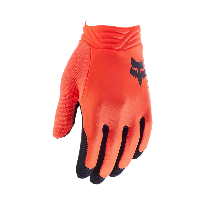 Fox Apparel Flo Orange / Youth X-Small Fox Airline Gloves Youth 31442-824-YXS 191972835674 Jorgensen Powersports