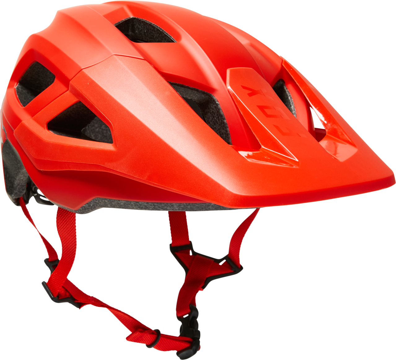Fox Apparel Flo Red Fox Mainframe Helmet Youth 28983-110-OS 191972573880 Jorgensen Powersports