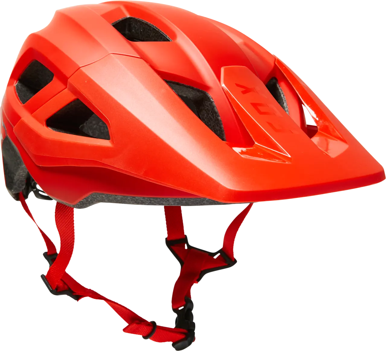 Fox Apparel Flo Red Fox Mainframe Helmet Youth 28983-110-OS 191972573880 Jorgensen Powersports