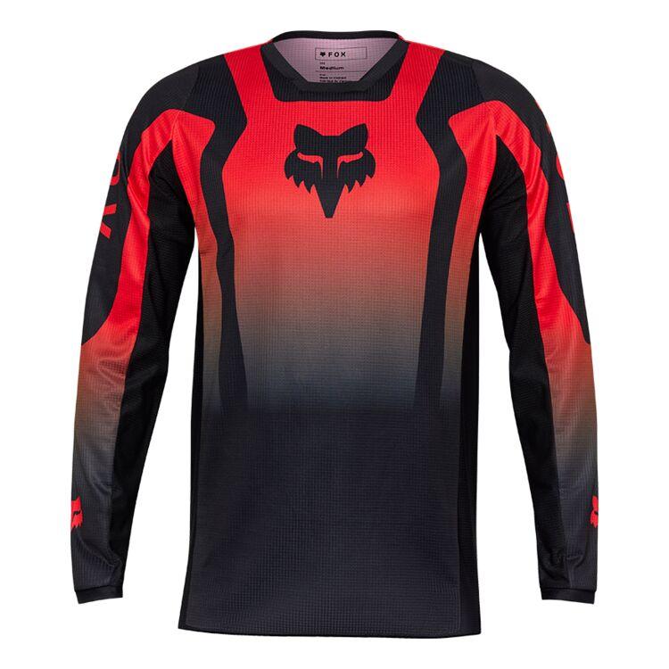 Fox Apparel Flo Red / Medium Fox 180 Lean Jersey 33008-110 M 191972947452 Jorgensen Powersports