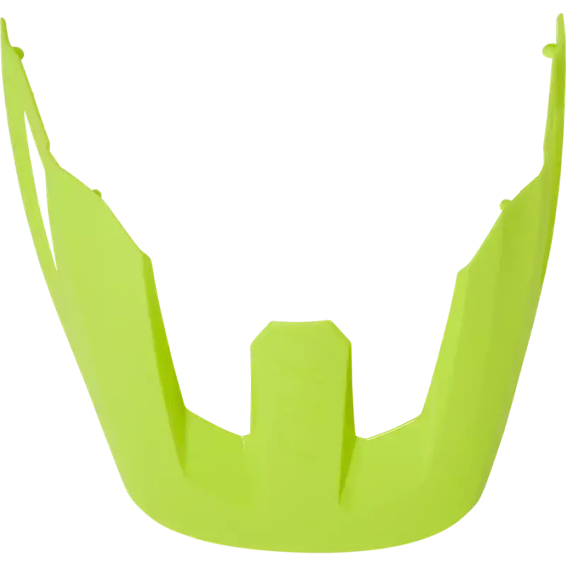 Fox Apparel Flo Yellow / Small Fox Mainframe Helmet Visor 29372-130-S 191972576553 Jorgensen Powersports