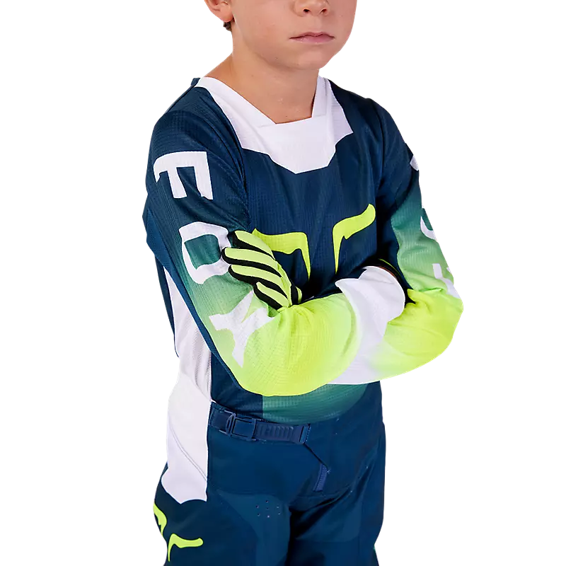 Fox Apparel Fox 180 Flora Jersey Youth X-Large 31427-203-YXL 191972832376 Jorgensen Powersports