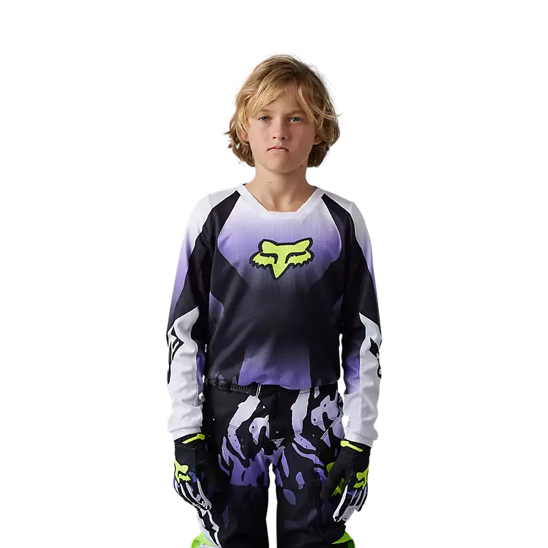 Fox Apparel Fox 180 Morphic Jersey Youth Large Jorgensen Powersports