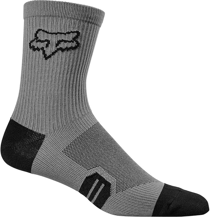 Fox Apparel Fox 6" Ranger Black Socks Prepack Jorgensen Powersports