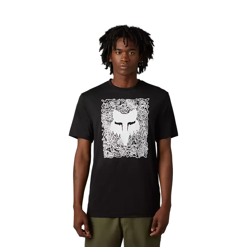 Fox Apparel Fox Auxlry Tech Tee Medium 30510-001-M 191972743788 Jorgensen Powersports