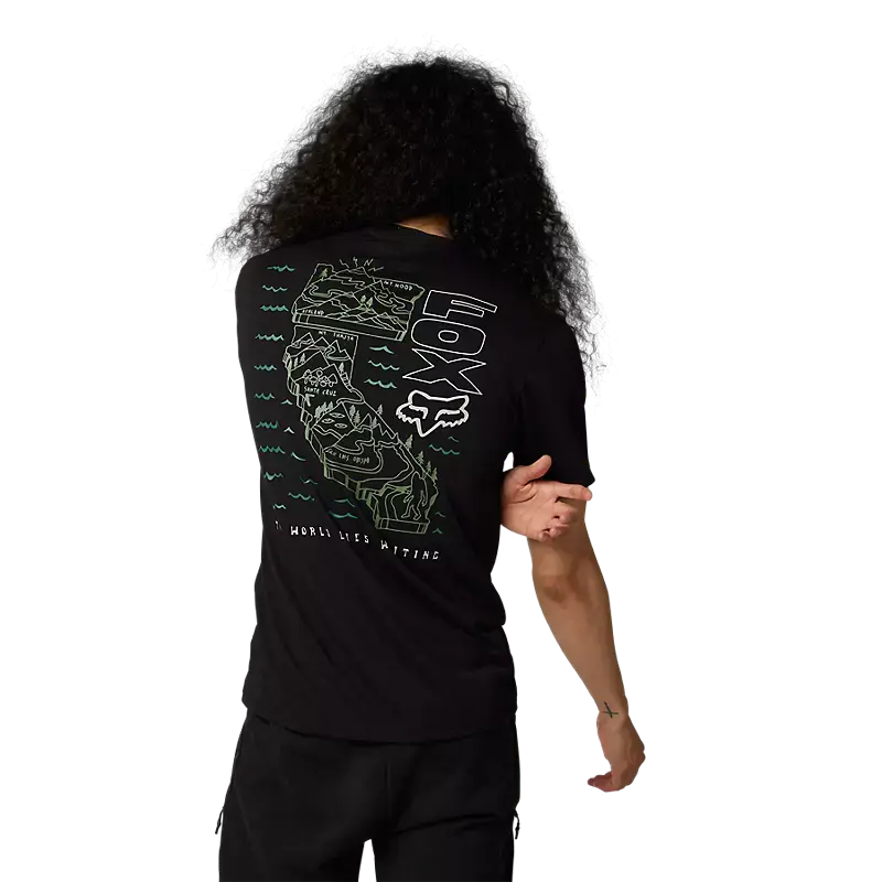 Fox Apparel Fox Big Influence Drirelease® Tee Large 29795-001-L 191972673061 Jorgensen Powersports