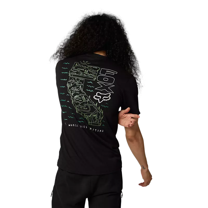 Fox Apparel Fox Big Influence Drirelease® Tee Large 29795-001-L 191972673061 Jorgensen Powersports