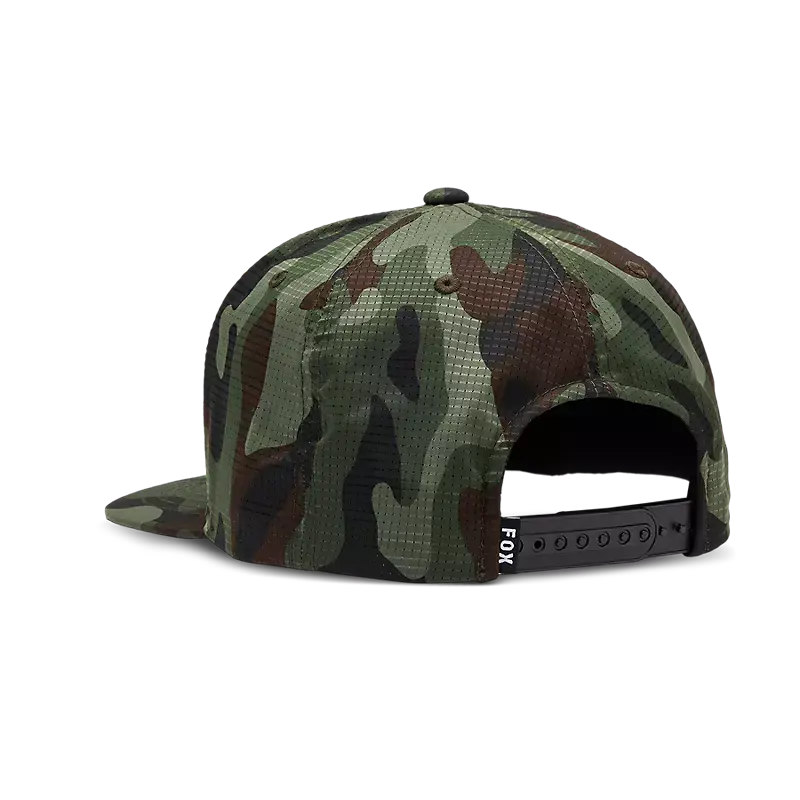 Fox Apparel Fox Head Camo Tech Snapback Hat Jorgensen Powersports