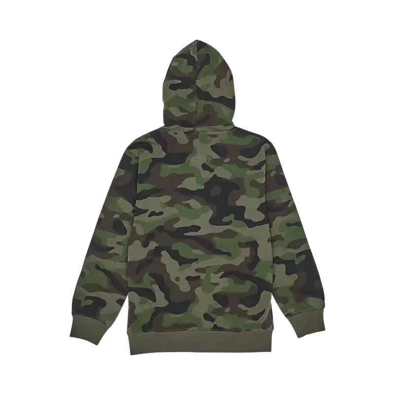 Fox Apparel Fox Head Camo Zip Hoodie Youth Jorgensen Powersports
