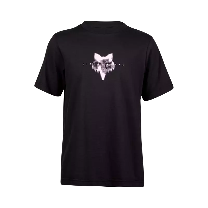 Fox Apparel Fox Inorganic Tee Youth Medium 32485-001-YM 191972815058 Jorgensen Powersports