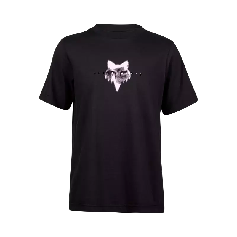 Fox Apparel Fox Inorganic Tee Youth Medium 32485-001-YM 191972815058 Jorgensen Powersports
