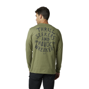 Fox Apparel Fox No Contest Long Sleeve Premium Tee Jorgensen Powersports